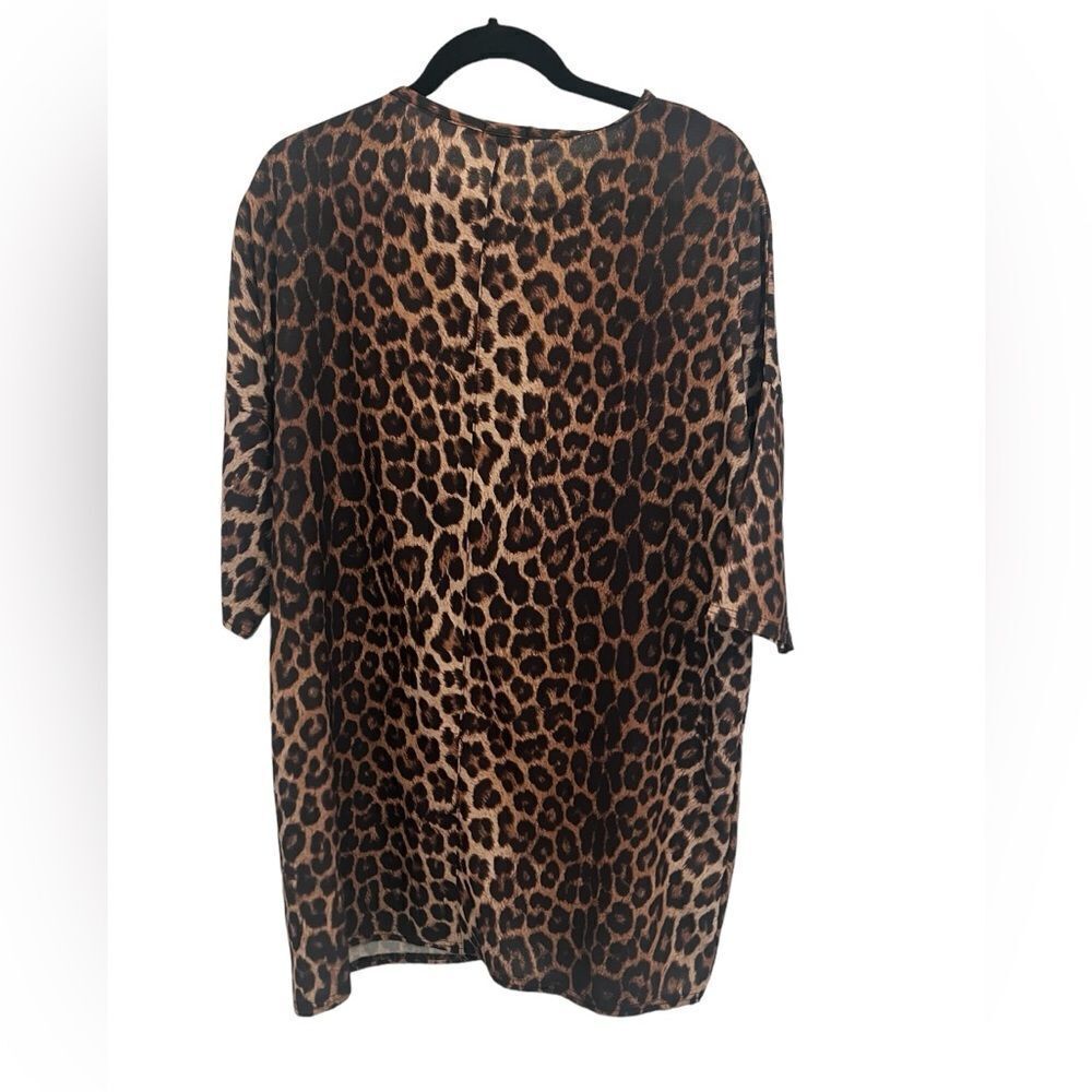 Pretty little thing animal print shift dress